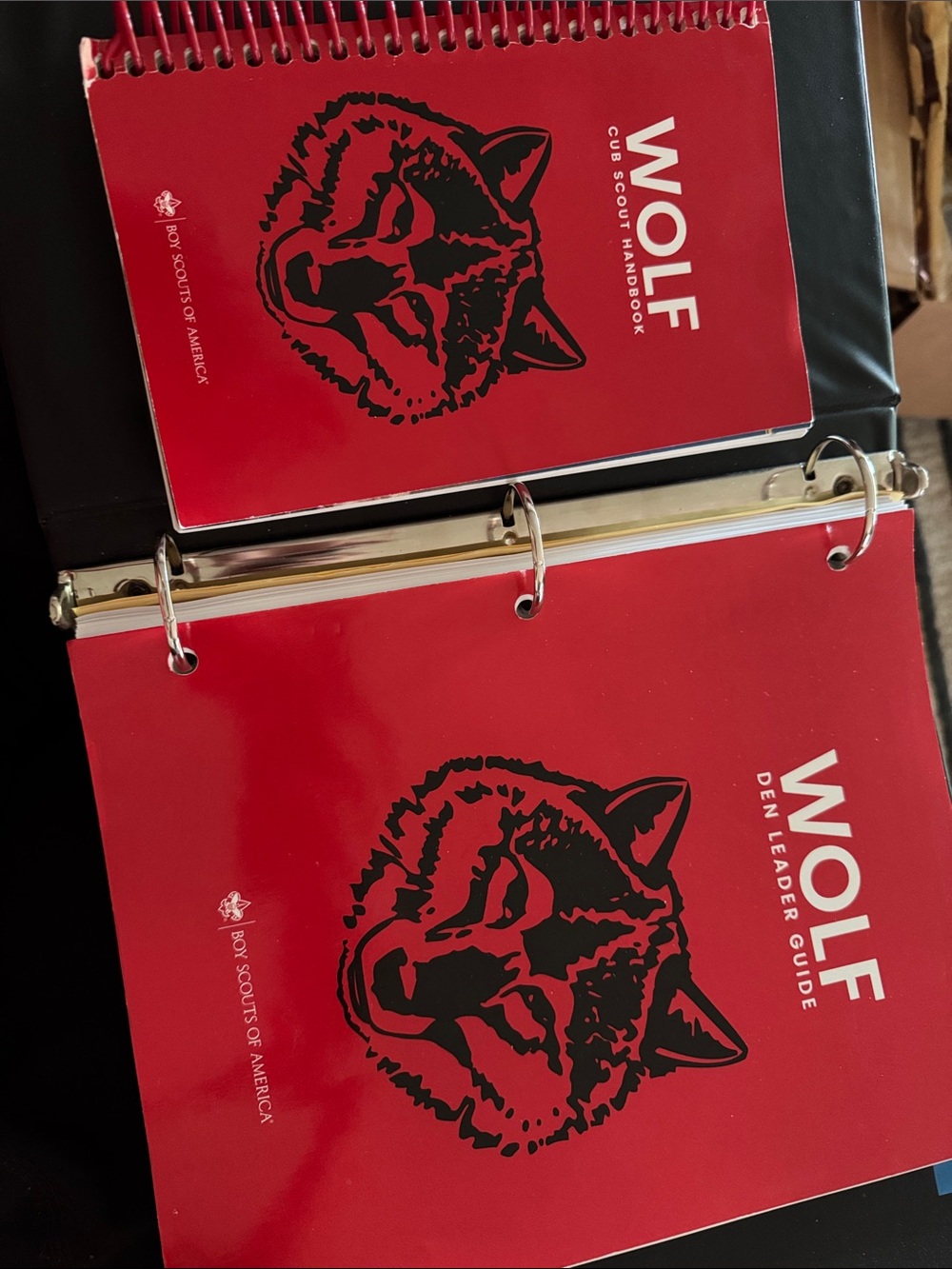 Wolf Cub Scout Handbook & Den Leader Guide  •Boys Scouts of America•